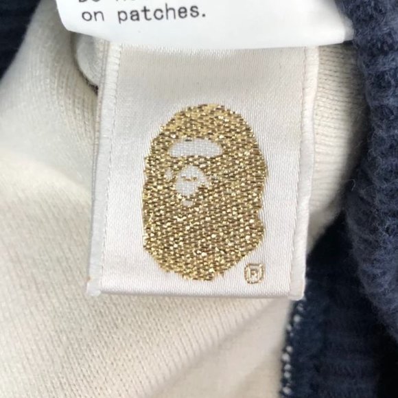 •Bape Zip up Varsity Sweater• - Picture 5 of 5